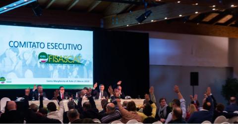 SINDACATO, NEL 2017 IL TESSERAMENTO DELLA FISASCAT CISL CRESCE DEL 4,43% E RAGGIUNGE QUOTA 366.899 ISCRITTI.
