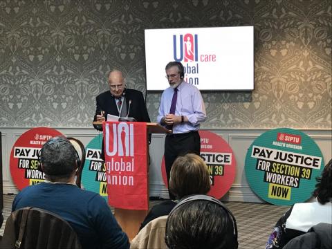 CURA E ASSISTENZA ALLA PERSONA, LA FIST CISL A DROGHEDA IN IRLANDA AL FORUM DEL SINDACATO INTERNAZIONALE DEL SETTORE UNICARE. A FEBBRAIO 2019 IL CONGRESSO MONDIALE FARA' TAPPA A ROMA.