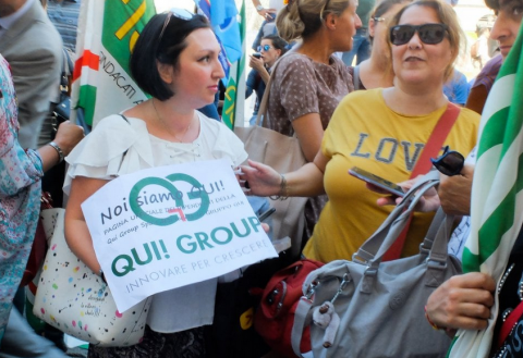 QUI!GROUP, LA CURATELA FALLIMENTARE AL MINISTERO DELLO SVILUPPO ECONOMICO CONFERMA LA SOSPENSIONE DELLE ATTIVITA’.