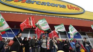 Shernon holding ex Mercatone Uno, domani 7 giugno il presidio dei lavoratori davanti le regioni a dieci giorni dalla sentenza di fallimento.