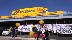 Ex Mercatone Uno, spiraglio per i lavoratori dall’Inps che autorizza l’anticipo del Tfr. Lunedi’ la nomina dei nuovi commissari.