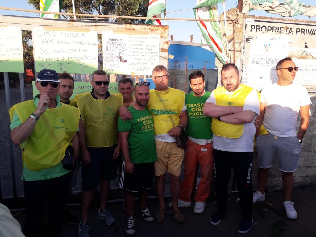 Ex Ilva Arcelor Mittal, in sciopero i lavoratori dell’indotto