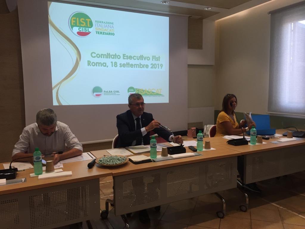 Fist Cisl. Il Comitato Esecutivo a confronto sui temi economici e sociali e sul mercato del lavoro italiano.