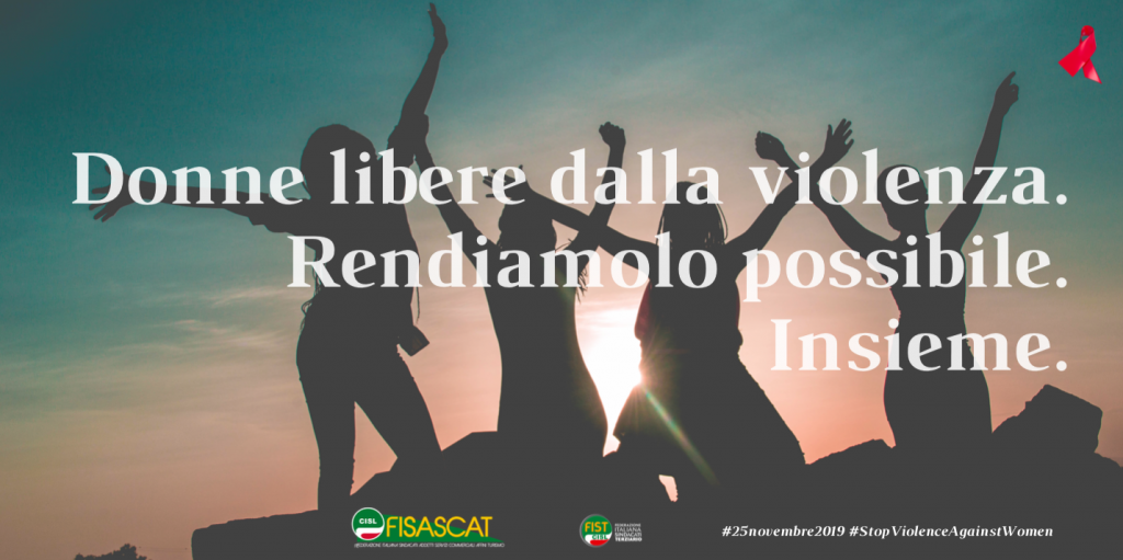 Giornata internazionale vs la violenza sulle donne, contrattazione nel commercio, turismo e servizi amplia in misura crescente le misure di contrasto alle molestie