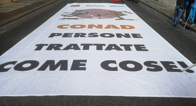 Conad/Auchan, scatta la mobilitazione con 16 ore di sciopero. 8 ore il 23 dicembre a livello nazionale, 8 ore a livello territoriale