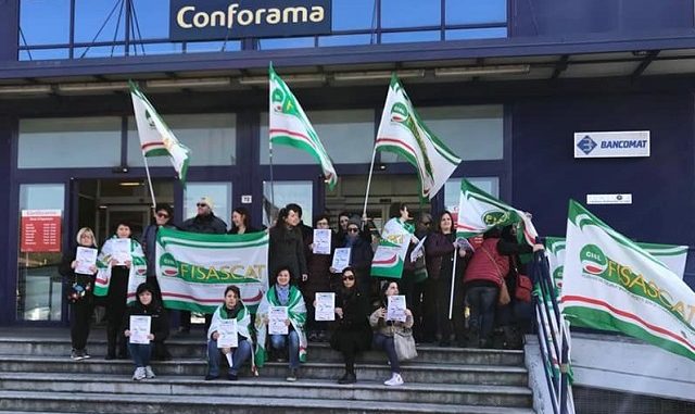 Conforama/Emmezeta Moda, prosegue lo stato di agitazione dei 1300 lavoratori