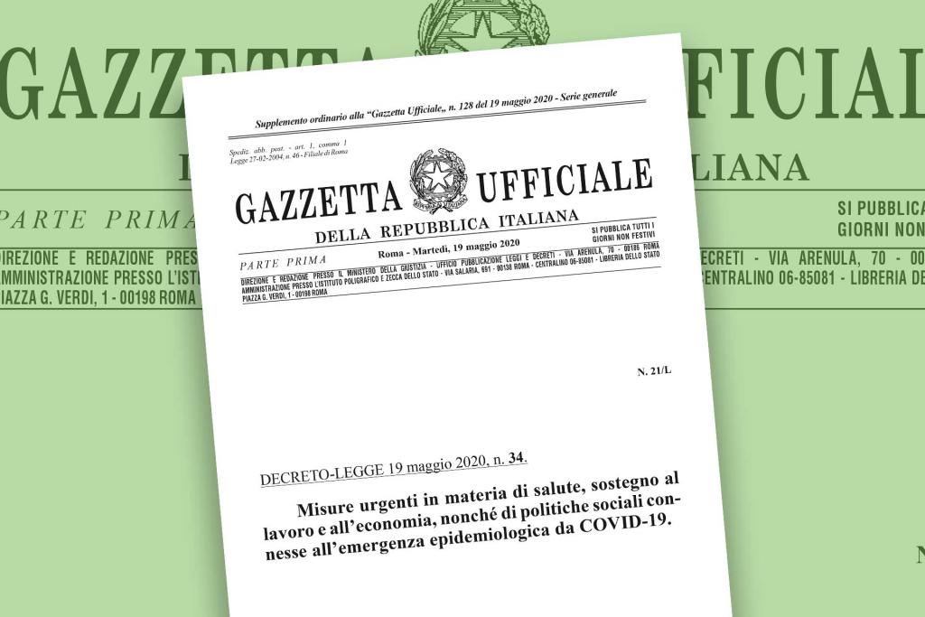 Decreto Rilancio, in vigore il provvedimento da 55 miliardi di euro. Guarini: «Il Parlamento manifesti maggiore attenzione nella fase di conversione in legge»