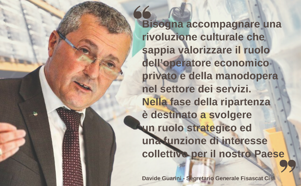 Imprese di pulizia, servizi integrati e multiservizi: un avviso comune delle parti sociali per la ripartenza del settore