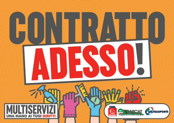 Contratto multiservizi, il 21 ottobre manifestazione unitaria a Roma in Piazza Barberini. Centinaia di lavoratori in collegamento zoom da oltre 40 città italiane