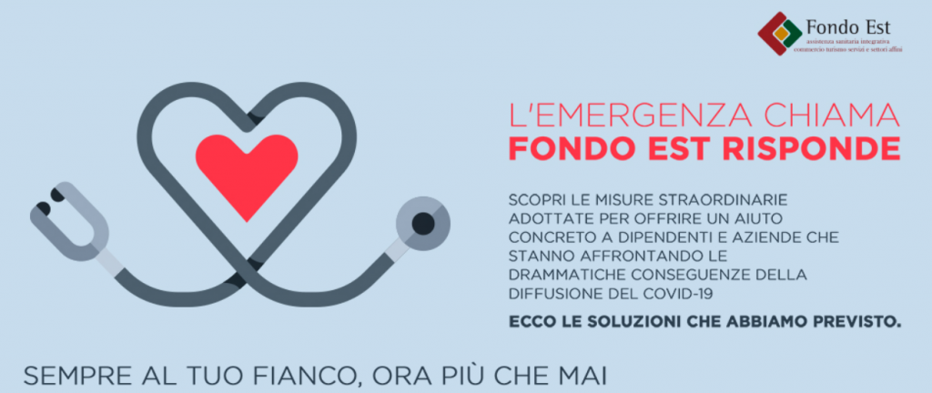 Covid-19. L'emergenza chiama, Fondo Est risponde. Prestazioni straordinarie prorogate al 31 dicembre 2020